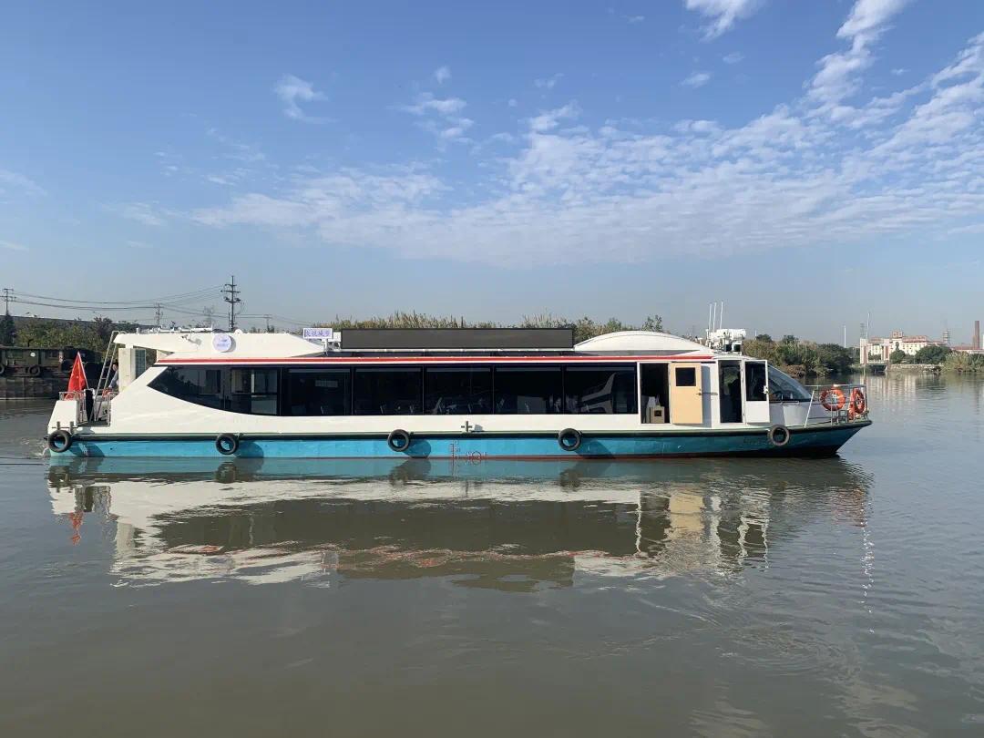 对杭州市水上公共观光巴士有限公司的两艘新船开展附加检验