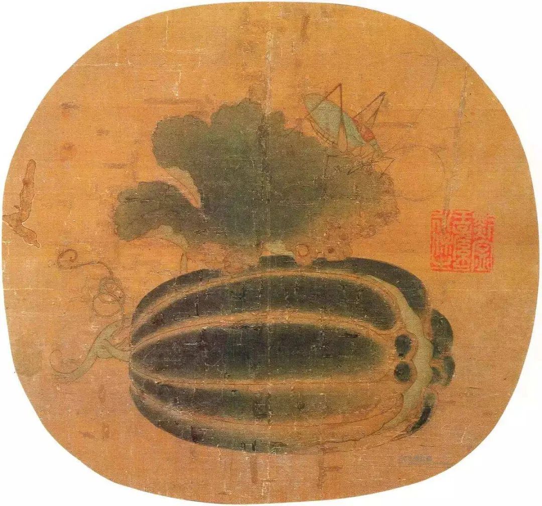 中华艺术绘画古画家庭生活瓜果蔬菜肉类鱼类中国古代绘画图片素材-编号02901390-图行天下