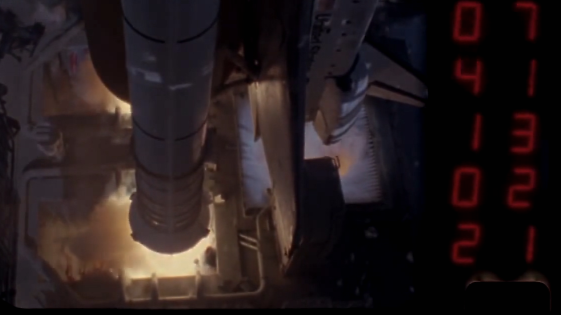 超慢镜头下的NASA航天飞机发射全过程