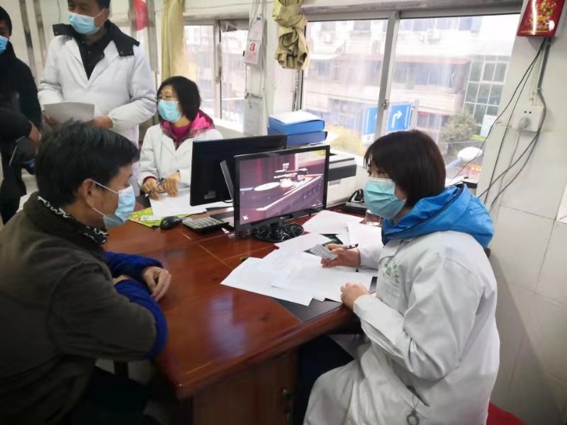 望江县开展首批新冠疫苗接种工作