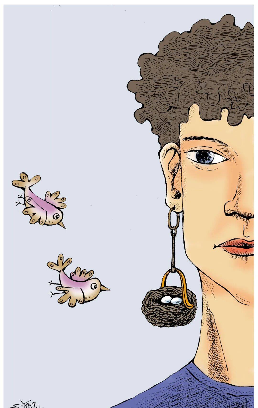 杨树山:漫画就是我的世界