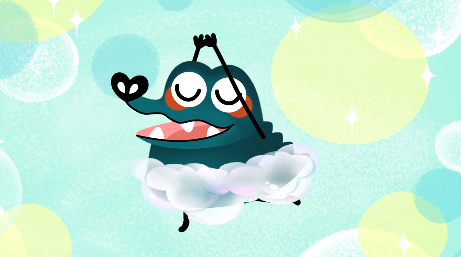 叮叮咚咚毛毛镇我爱洗澡