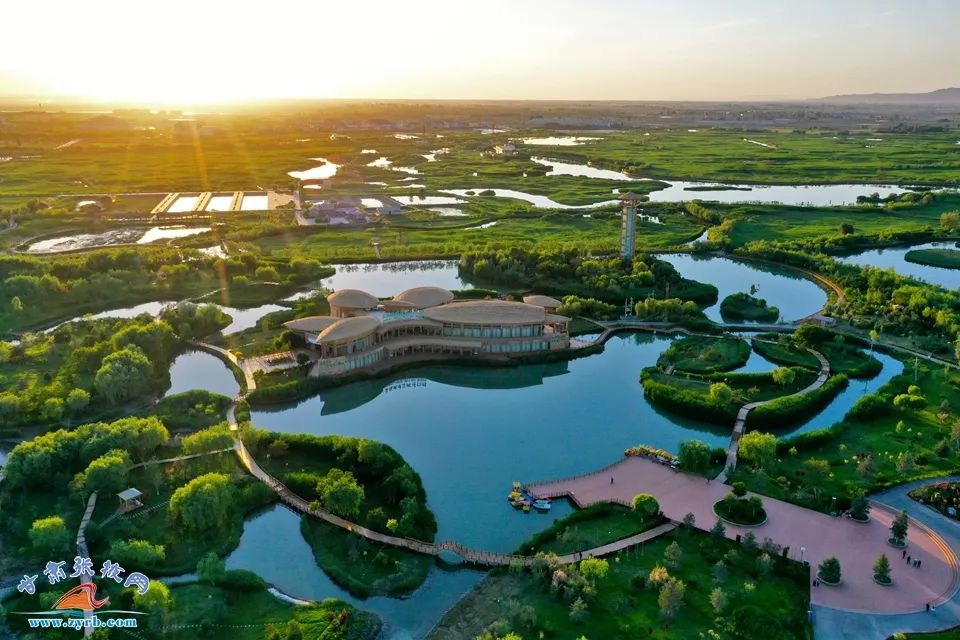 ▲芦水湾生态景区