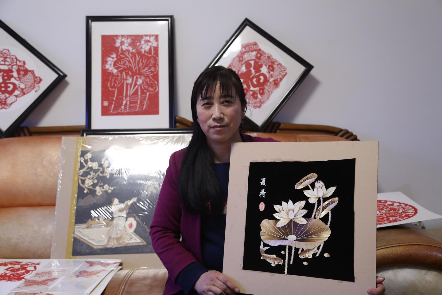 手艺人指尖“绣”出大世界 通渭非遗“活”起来