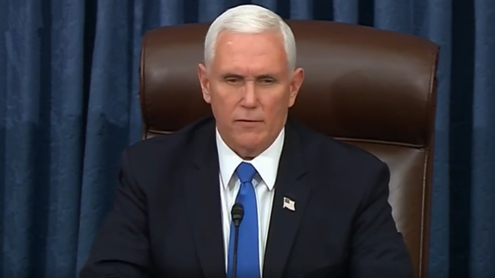 彭斯发声：那些今天在国会大厦大肆破坏的人，你们没有赢！