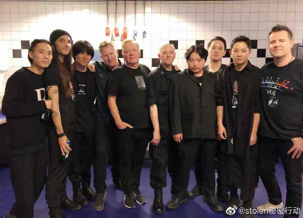 New Order欧洲巡演最后一站。图来自受访者微博