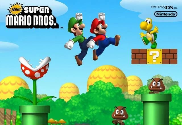 任天堂代表游戏《超级马里奥》