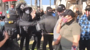 三方混战！特朗普支持者遭另外两拨人围攻