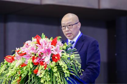 上海市开封商会会长汪岩致辞相聚申城 同心同行 上海市开封商会一届四