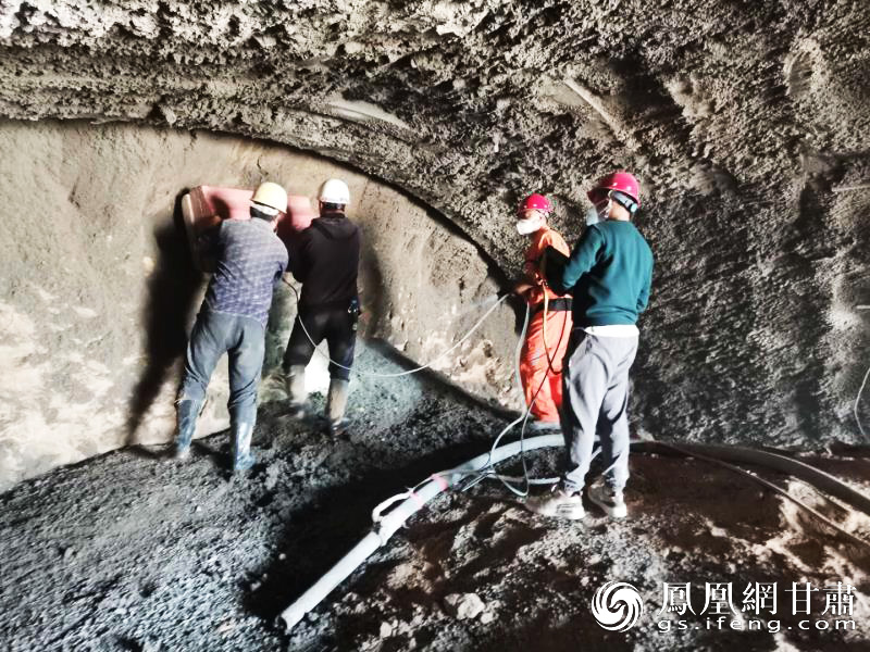 超前地质预报工作攻克了隧道建设遇到的湿陷性黄土问题 中铁八局供图