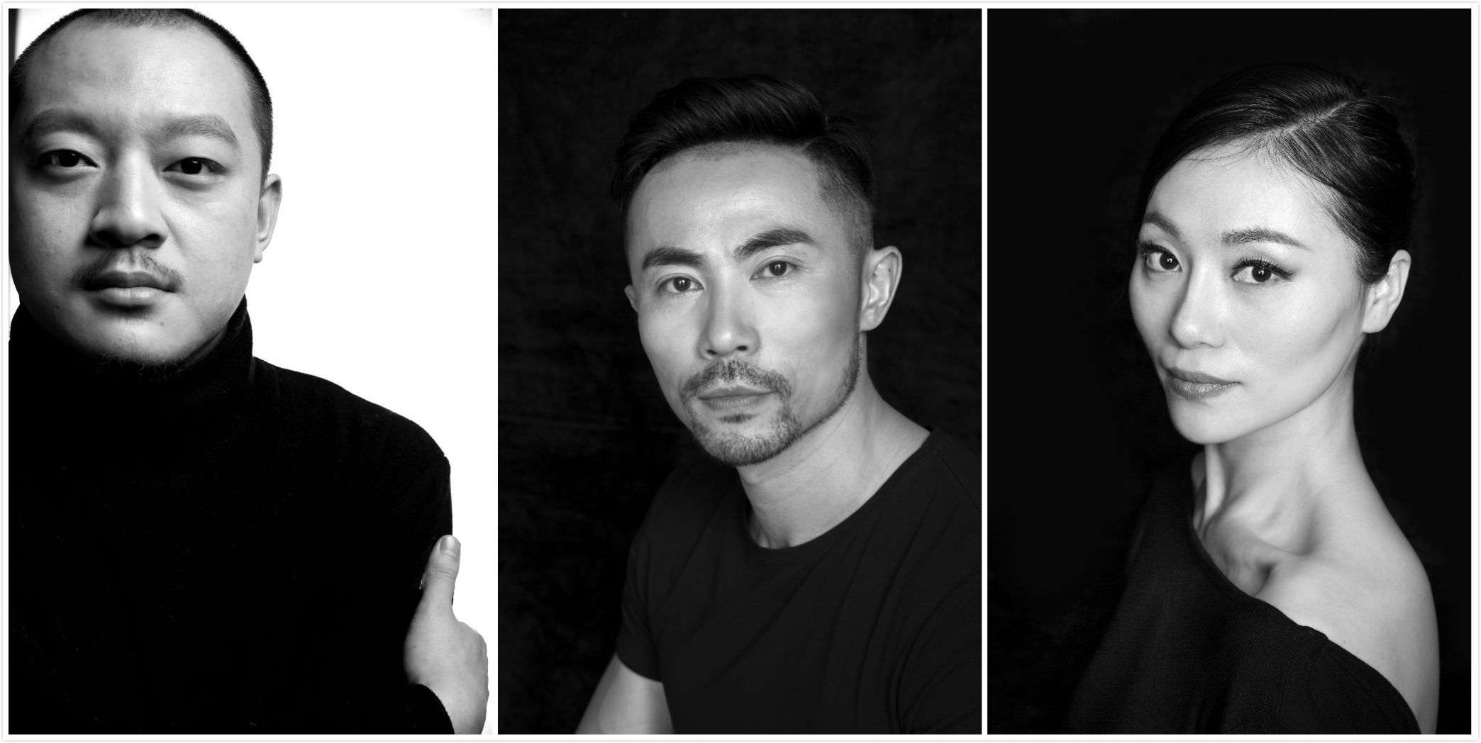 金星舞蹈团的三位“元老”：汪涛、韩斌、孙主臻（从左至右）。