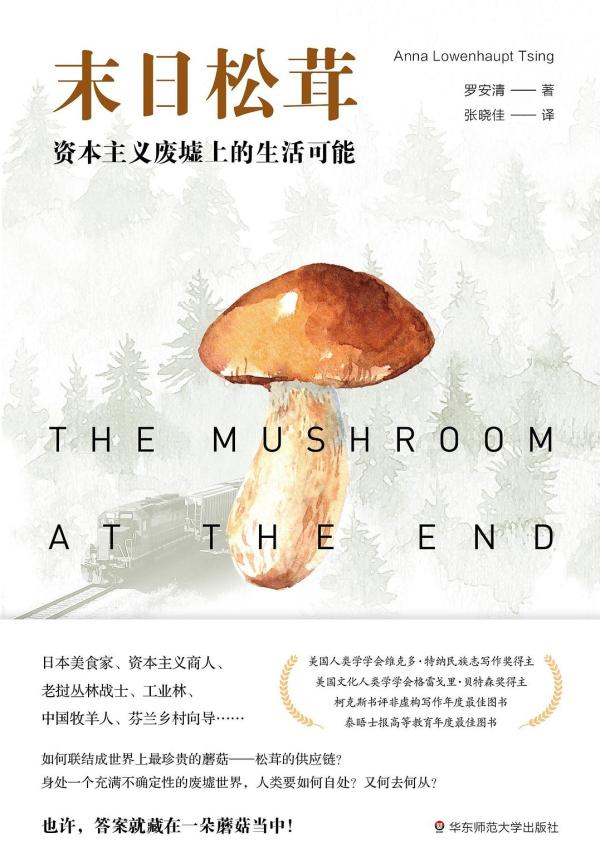 《末日松茸》，罗安清著，华东师范大学出版社，2020年7月出版，432页，79.80元