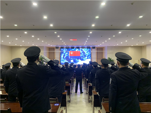 庆祝首个“中国人民警察节”活动现场