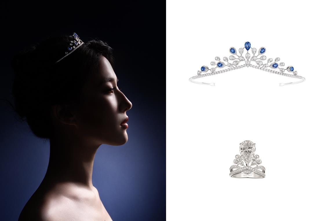 自我加冕,遇见非凡 chaumet大使刘亦菲冠冕大片,散发耀眼光芒