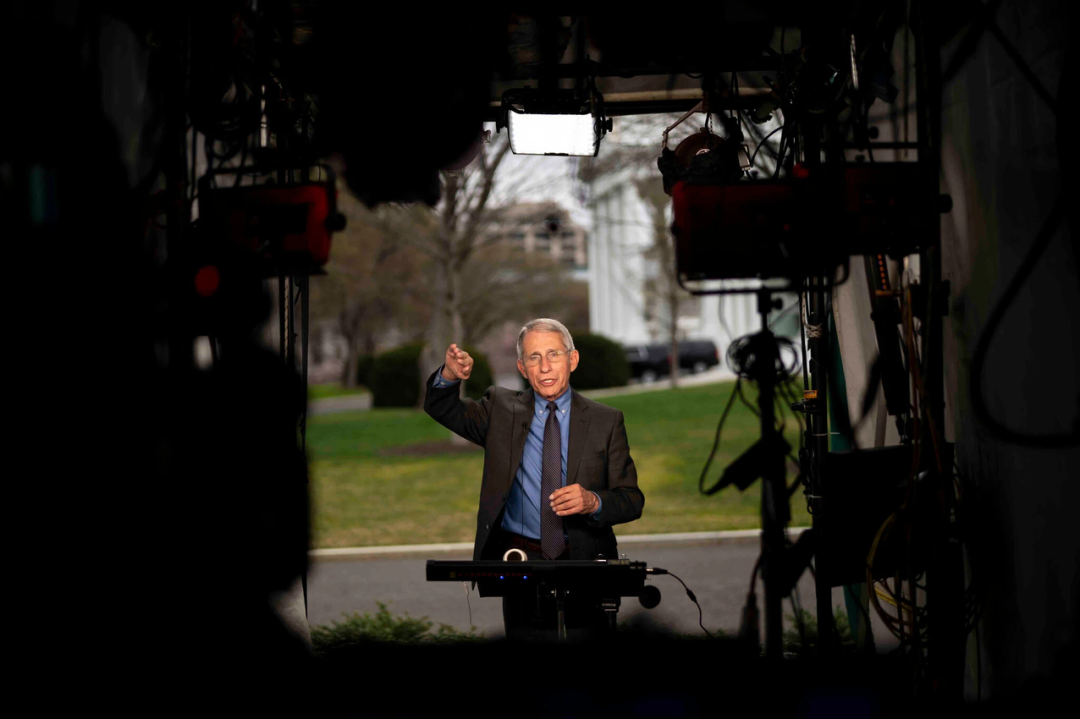 图 | Anthony S. Fauci 博士(来源:Doug Mills/The New York Times)