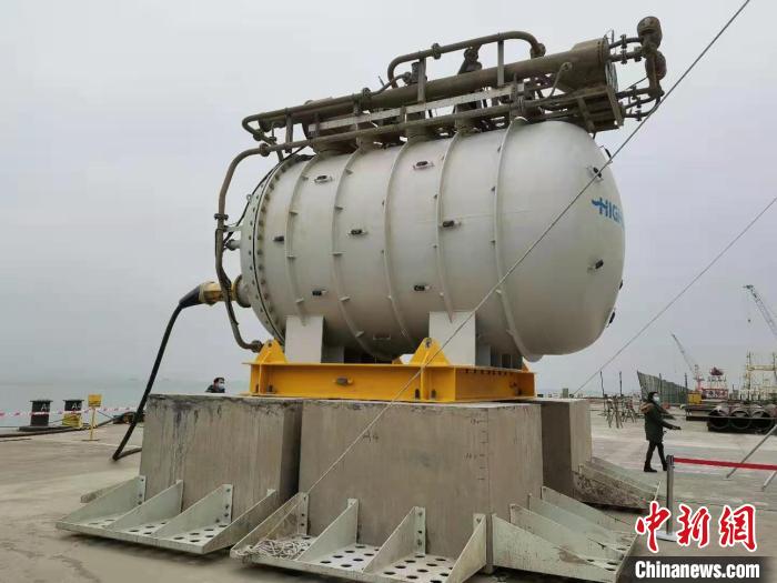 中国首个海底数据舱在珠海揭幕可有效节约能源、资源
