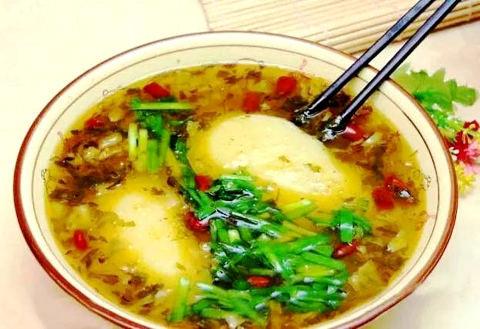 母亲的酸菜搅团