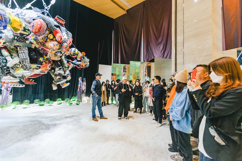 开启郑州商业体中的超强艺术场域蜈蚣计划触火星武宁亚特展正式开幕