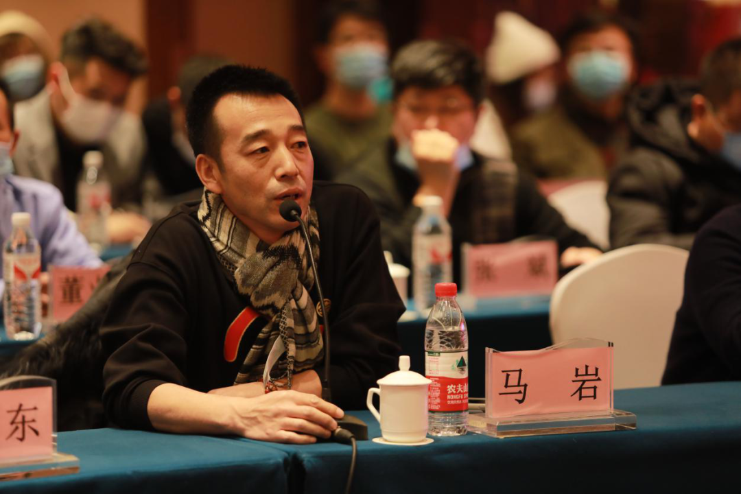 李汉卿,王连君和聊城台副台长玄志刚分别发言,演员代表周浩东,马岩