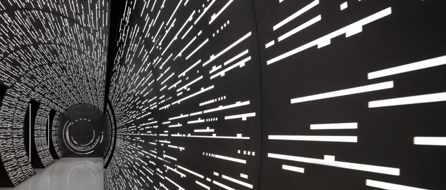 南通飞翔主题城市展厅时空隧道颠覆想象