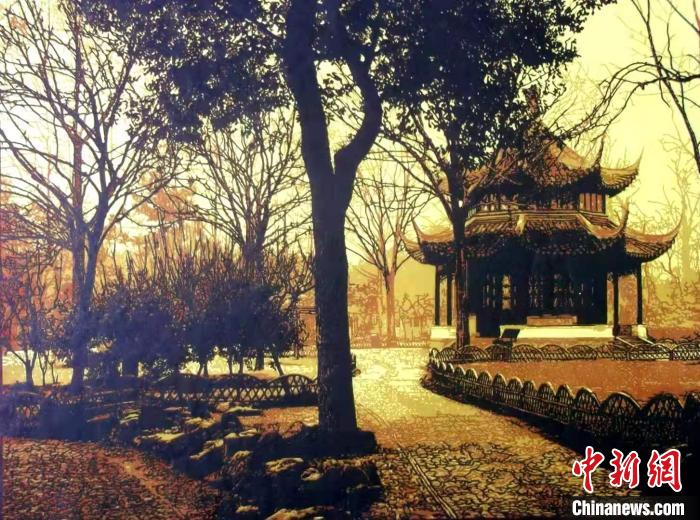 图为贾艳梅的剪纸作品。贾艳梅供图