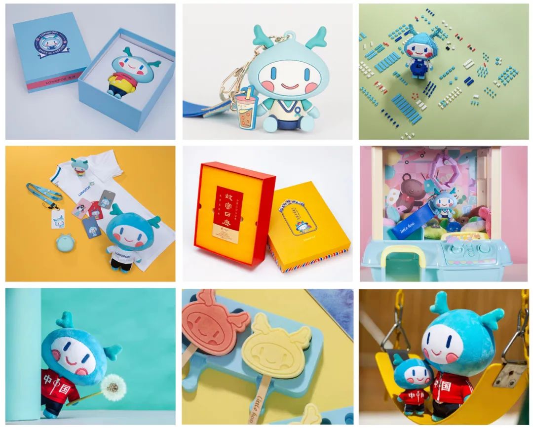 此前,龙湖就出了不少龙小湖的趣玩周边,比如乐高玩具,手账本,玩偶