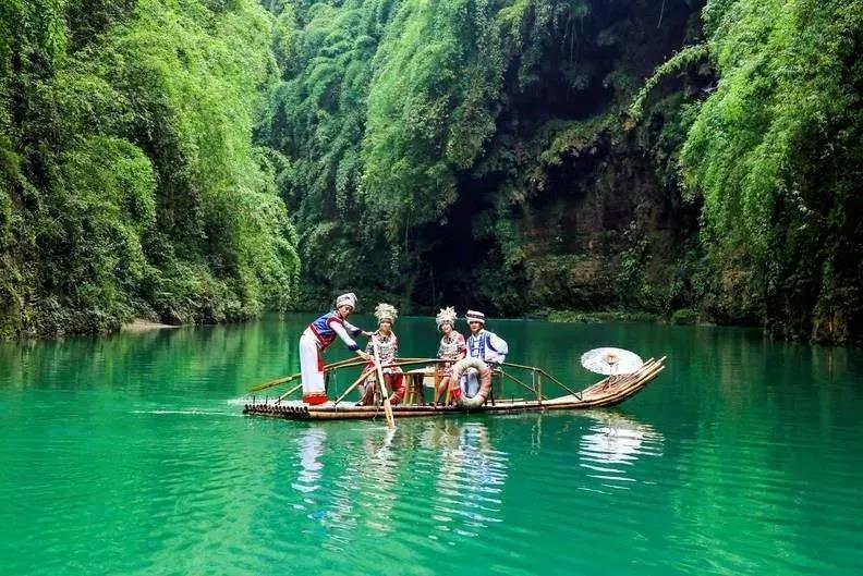 2020年，彭水阿依河成为国家5A级旅游景区