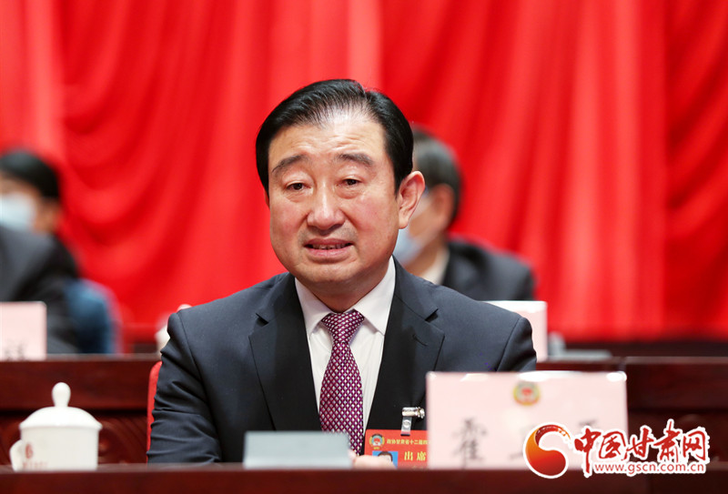 新当选的政协甘肃省十二届委员会副主席霍卫平