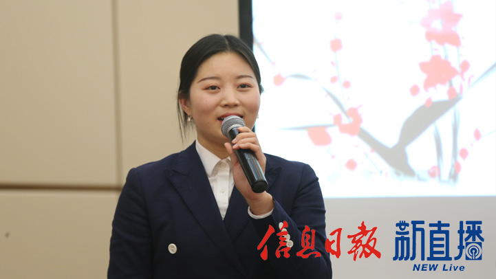 江西凤凰沟生态产业发展有限公司副总经理谭礼红（文颖 摄）