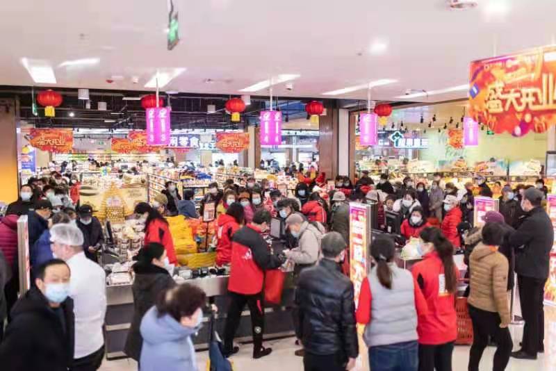 青岛卜蜂莲花乐的城广场店盛大开启 打造精致家庭生活新领地