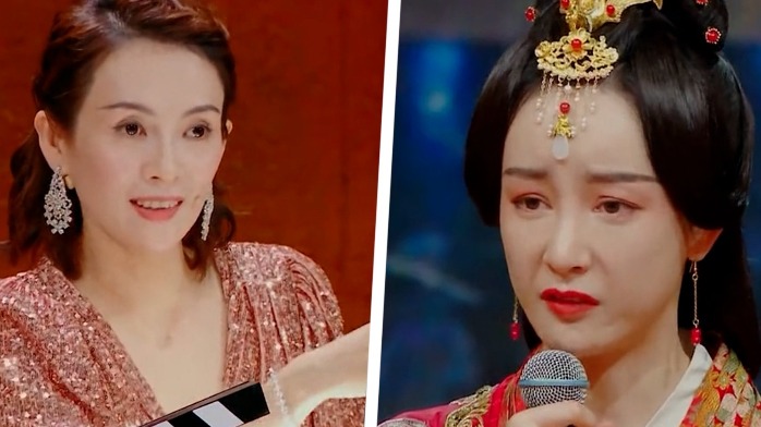 张檬再演《美人心计》，遭章子怡点评崩溃落泪