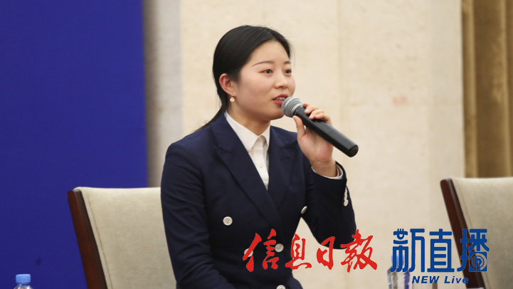 江西凤凰沟生态产业发展有限公司副总经理谭礼红（文颖 摄）
