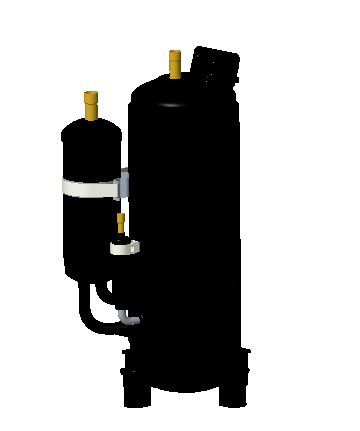 排气量高达84cc,凌达超大容量双缸变频转子压缩机将亮相中国热泵展凤