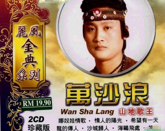 万沙浪第一次登上春晚就因为一首《娜鲁湾情歌》一炮而红.