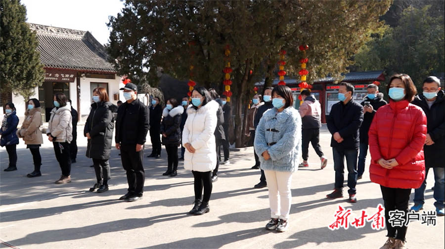天水南郭寺大景区服务中心揭牌
