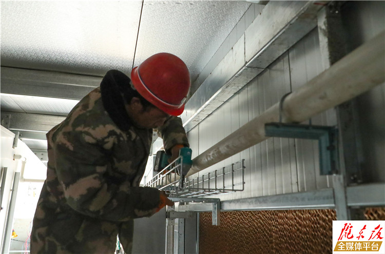 猪舍内部设施安装