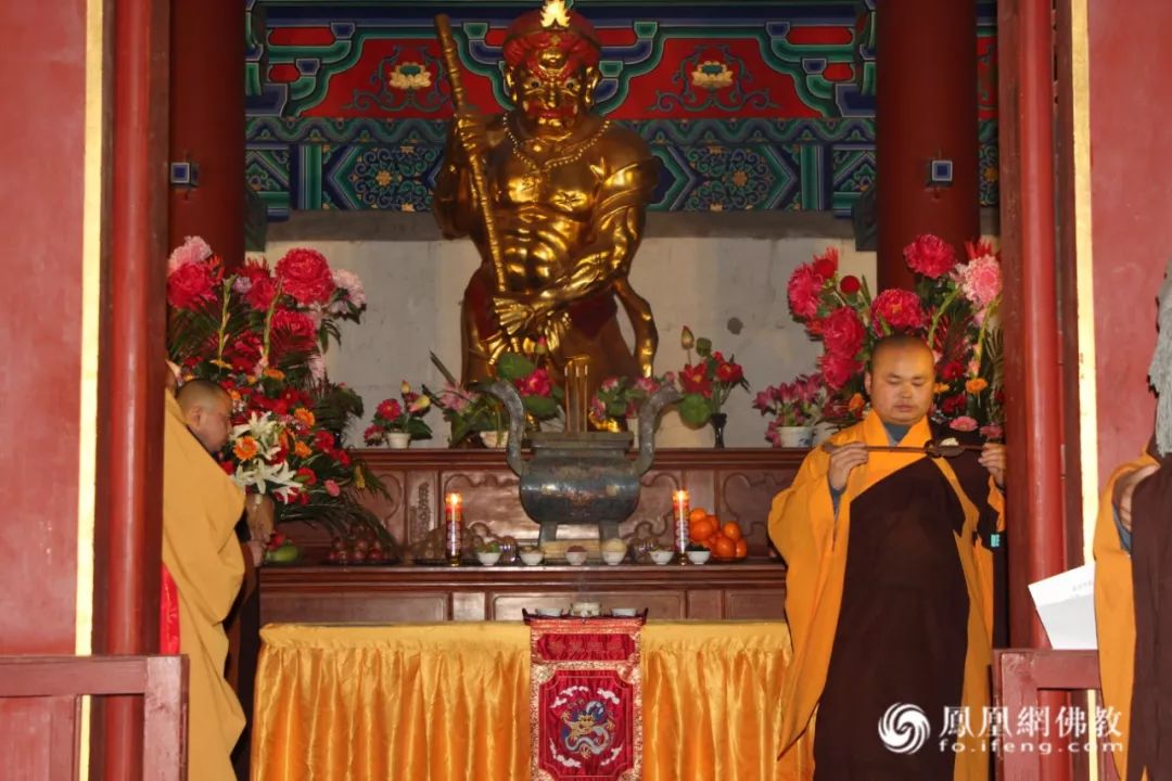 少林寺紧那罗王殿(图片来源:凤凰网佛教)