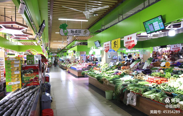 深圳福田农贸市场升级改造亮点多颜值与智慧并存