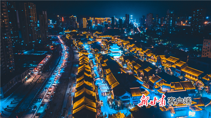 兰州老街全景图(图片均由兰州老街提供)