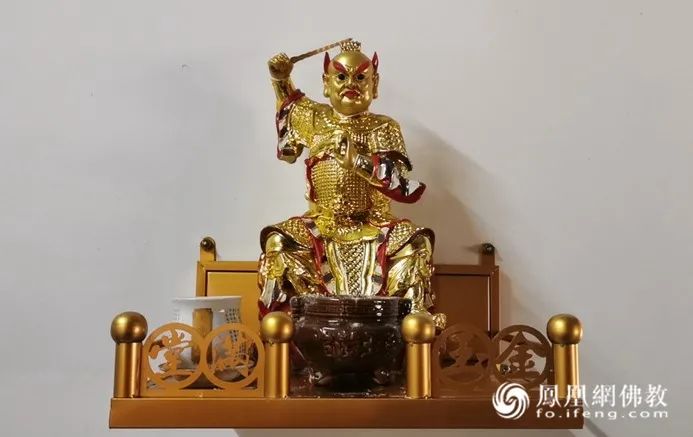 广东茂名高州佛子禅院监斋菩萨(图片来源:凤凰网佛教 摄影:唐中)