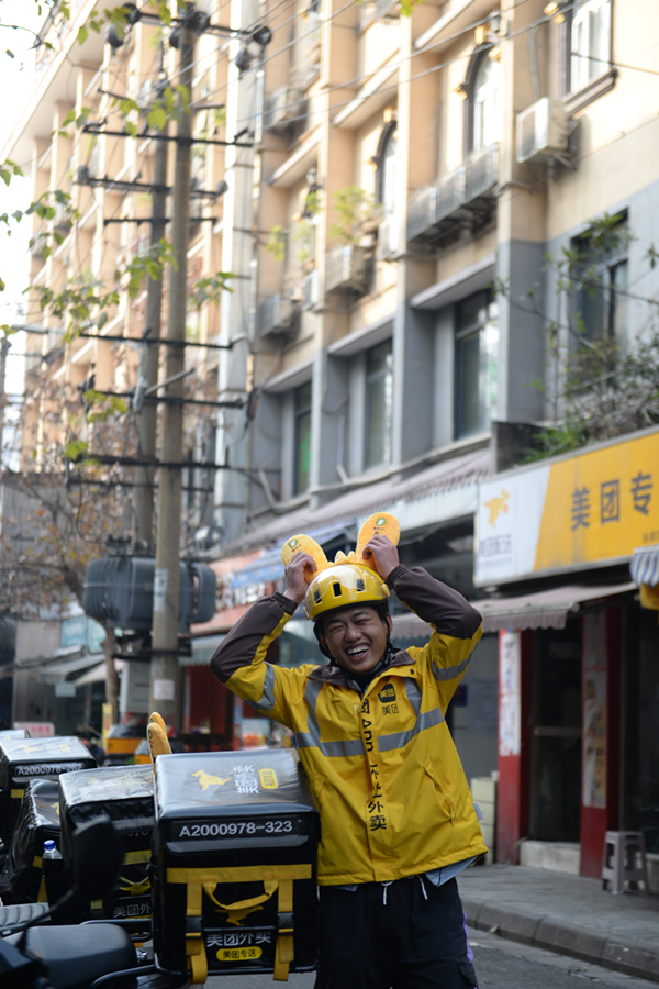 美团外卖小哥 陈文韬