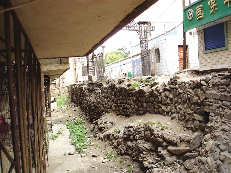 上沟的运煤路旧址