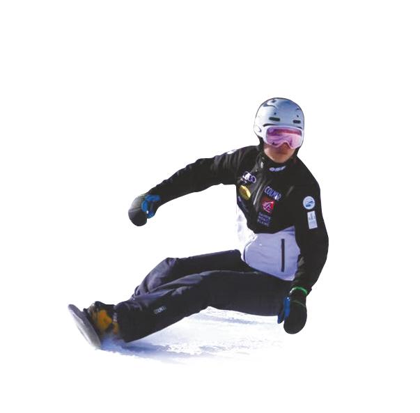 单板滑雪平行项目。