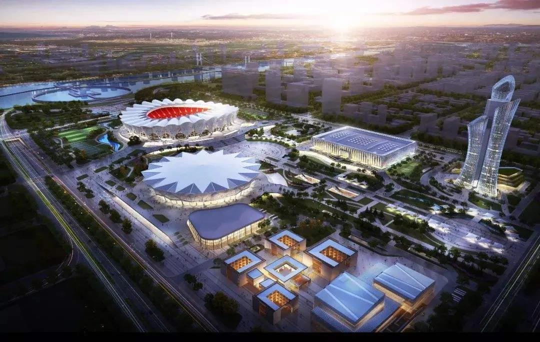 十四运主场馆效果图
