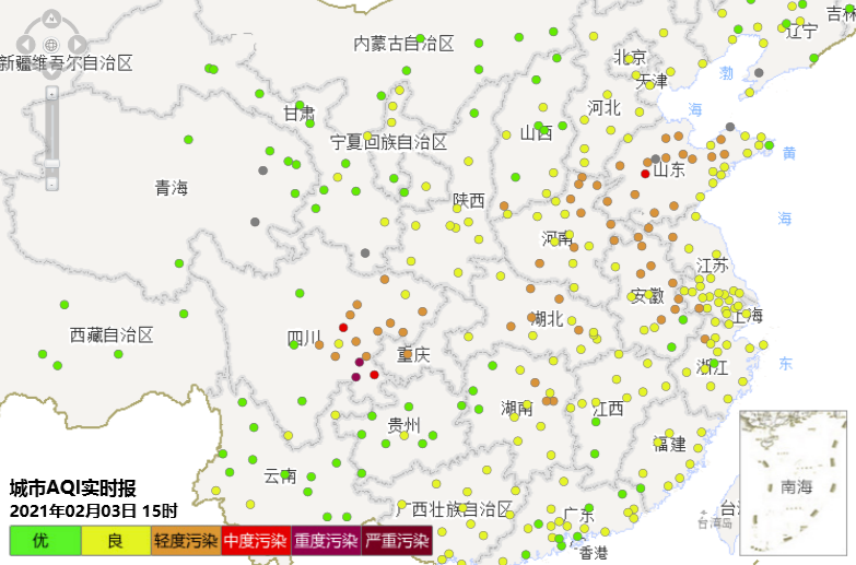 受污染传输影响4日武汉市空气质量将转差