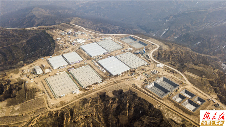 西沟6.25万头生猪育肥场全貌