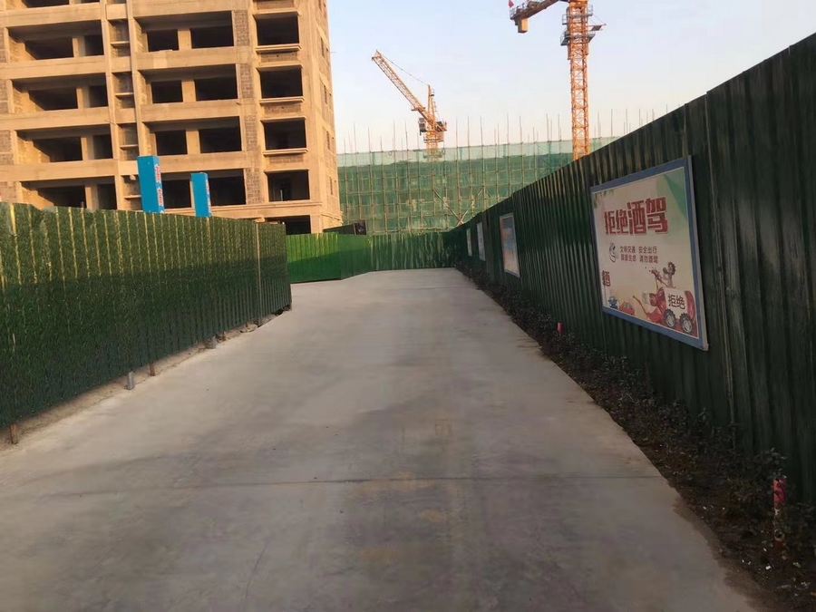 倡导绿色环保理念!“花园式工地”成沂源靓丽新风景
