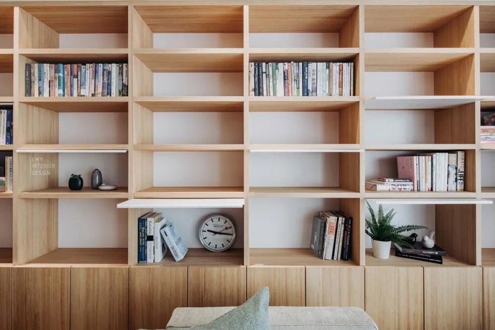 99㎡两人一猫原木风格给人最舒适的家居氛围