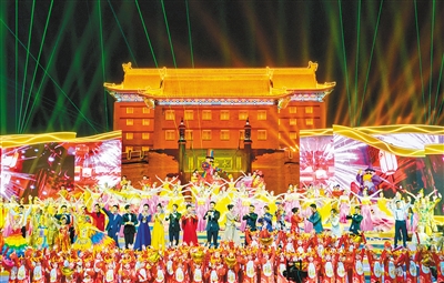 "2021丝路嘉年华·丝路云春晚"大型跨国融媒体直播活动为古城年味增添