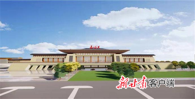 嘉峪关机场改扩建工程效果图